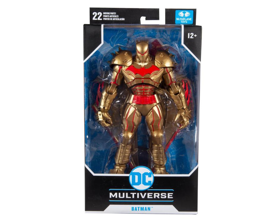 Batman and Robin DC Multiverse Batman (Hellbat Suit Gold Ver.) Action Figure Gallery Image 11