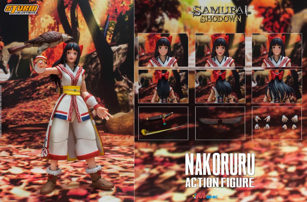 Samurai Shodown Nakoruru 1/12 Scale Action Figure Gallery Image 15