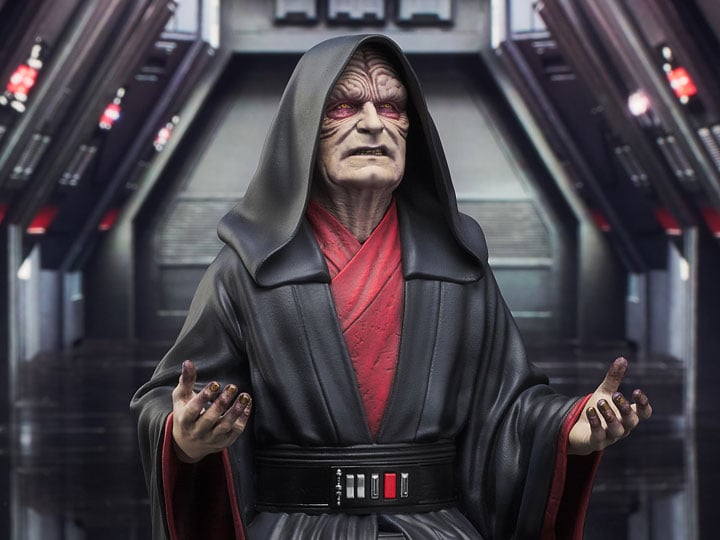 Star Wars: The Rise of Skywalker Emperor Palpatine 1/6 Scale Limited Edition Bust Gallery Image 1