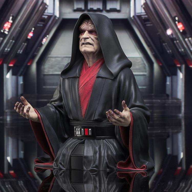 Star Wars: The Rise of Skywalker Emperor Palpatine 1/6 Scale Limited Edition Bust Gallery Image 4