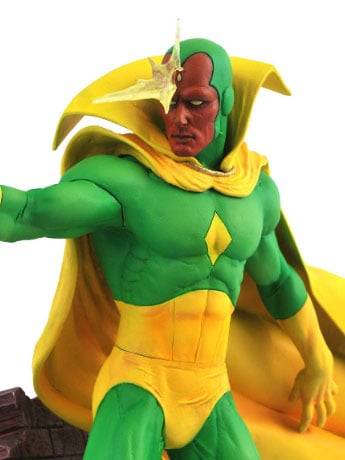 Marvel Gallery Vs. Vision (Comic Ver.) Figure Diorama Gallery Image 2
