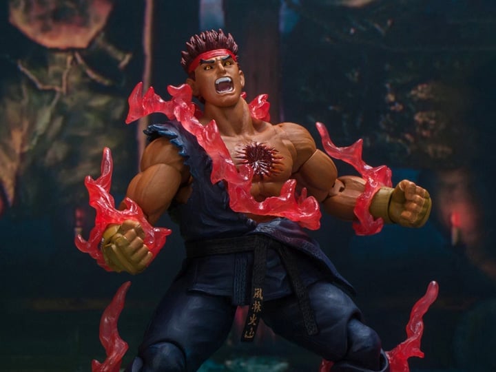 Ultra Street Fighter IV Evil Ryu 1/12 Scale Action Figure Gallery Image 1