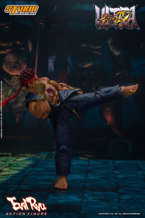 Ultra Street Fighter IV Evil Ryu 1/12 Scale Action Figure Gallery Image 12