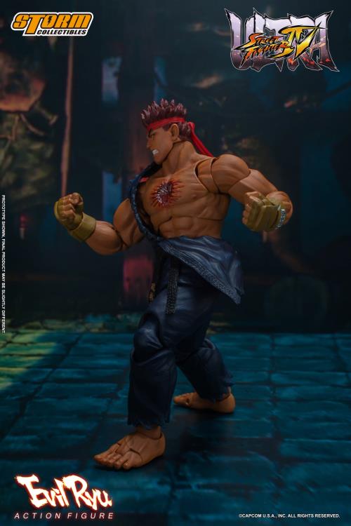 Ultra Street Fighter IV Evil Ryu 1/12 Scale Action Figure Gallery Image 14