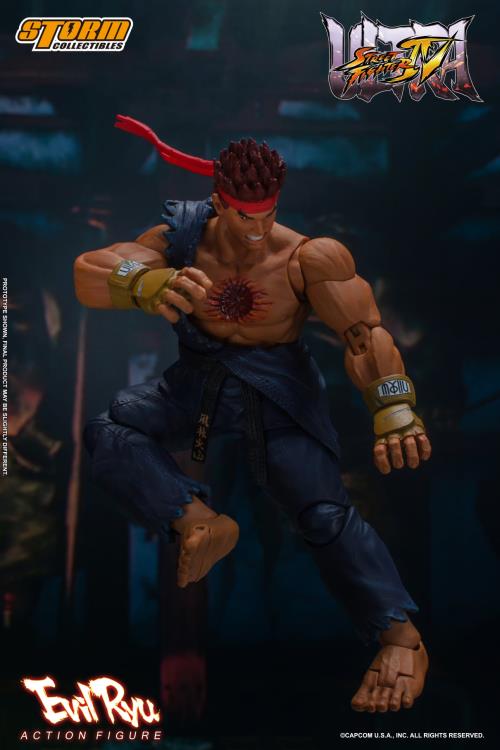 Ultra Street Fighter IV Evil Ryu 1/12 Scale Action Figure Gallery Image 17