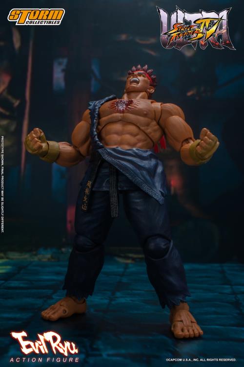 Ultra Street Fighter IV Evil Ryu 1/12 Scale Action Figure Gallery Image 22