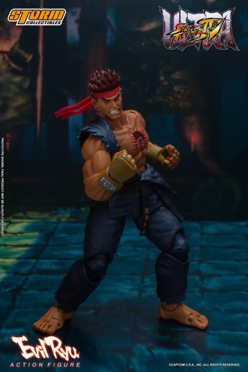 Ultra Street Fighter IV Evil Ryu 1/12 Scale Action Figure Gallery Image 13