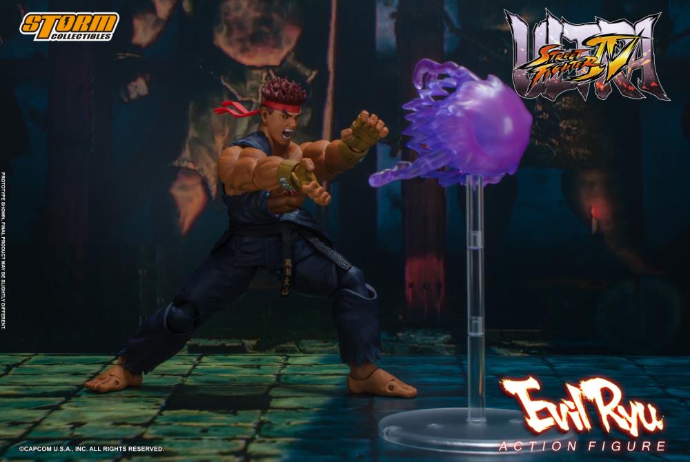 Ultra Street Fighter IV Evil Ryu 1/12 Scale Action Figure Gallery Image 20