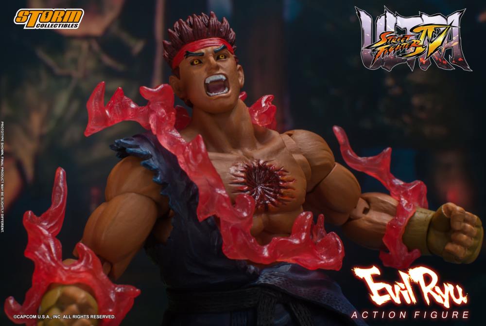 Ultra Street Fighter IV Evil Ryu 1/12 Scale Action Figure Gallery Image 25