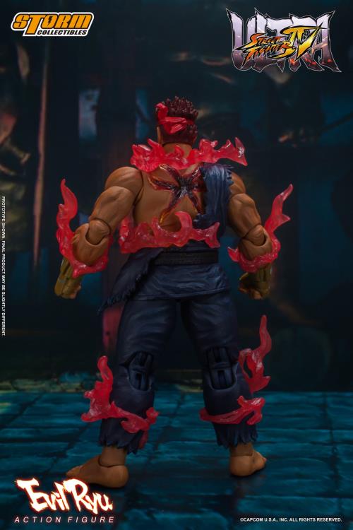 Ultra Street Fighter IV Evil Ryu 1/12 Scale Action Figure