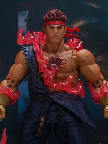 Ultra Street Fighter IV Evil Ryu 1/12 Scale Action Figure Gallery Image 2
