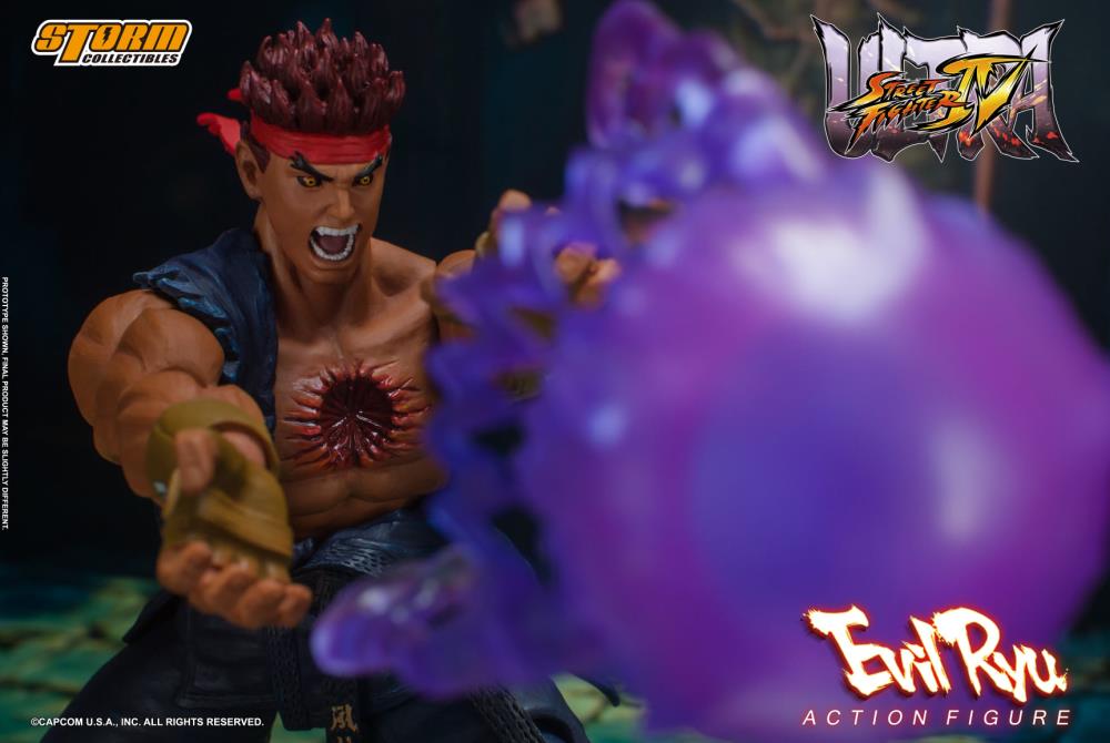 Ultra Street Fighter IV Evil Ryu 1/12 Scale Action Figure Gallery Image 21