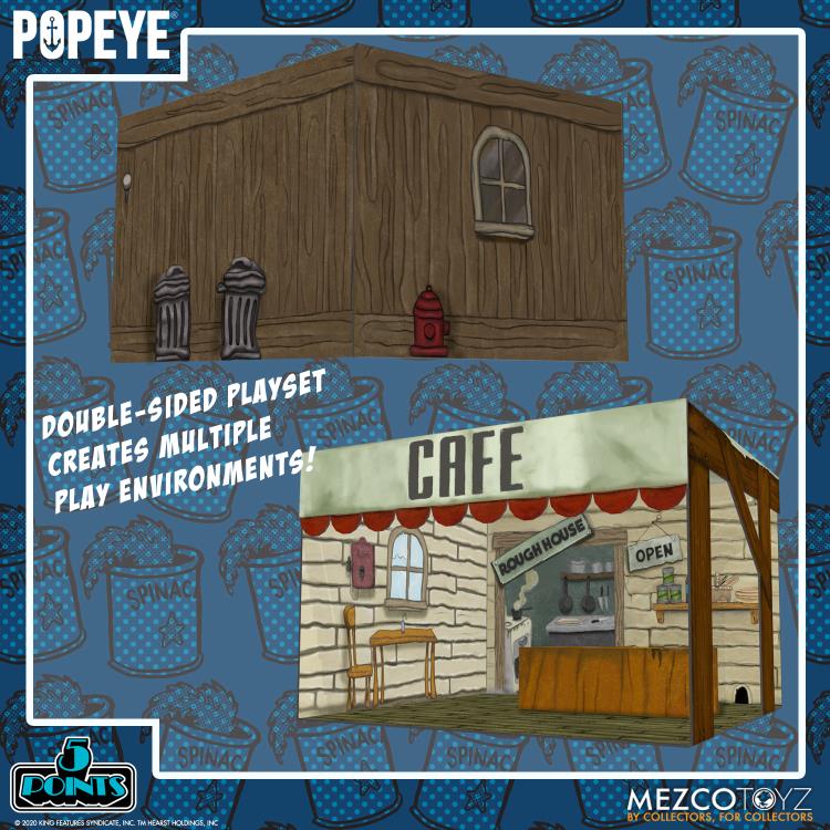 Popeye Classic Comic Strip 5 Points Deluxe Boxed Set Gallery Image 8