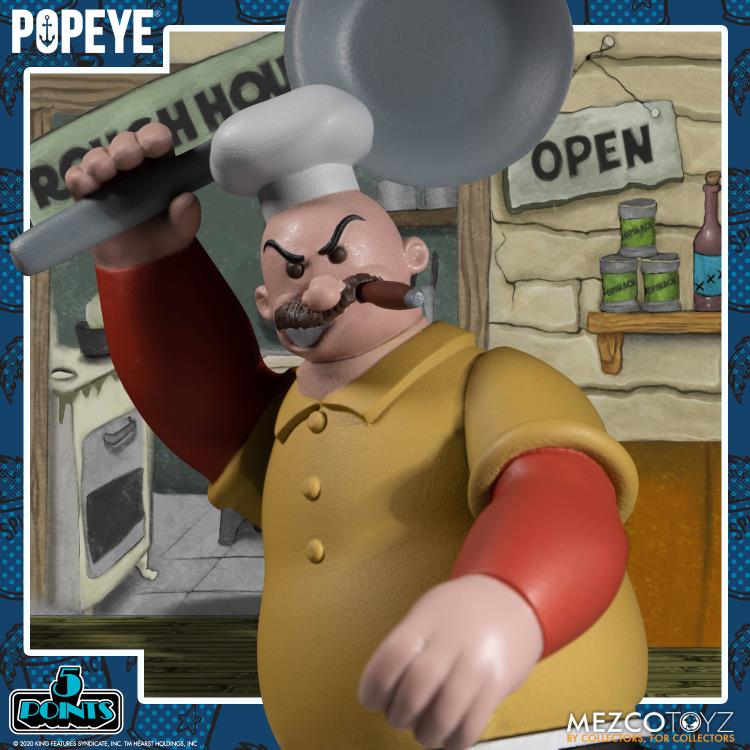 Popeye Classic Comic Strip 5 Points Deluxe Boxed Set Gallery Image 7