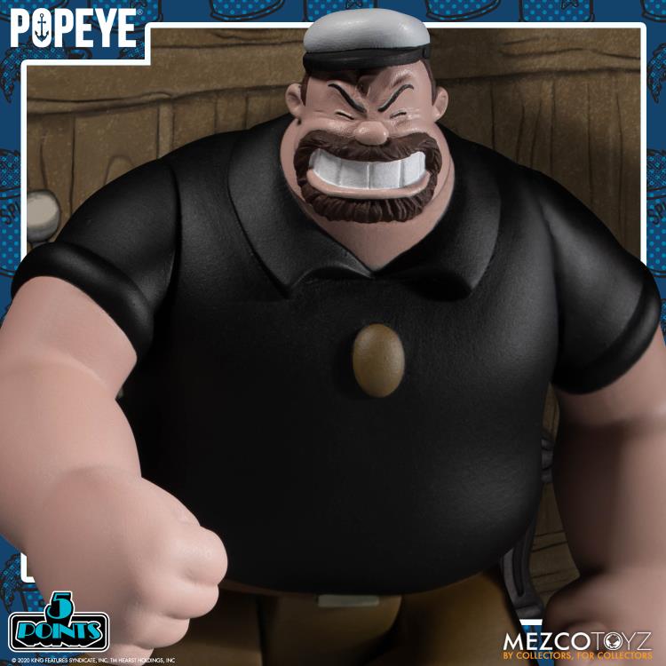 Popeye Classic Comic Strip 5 Points Deluxe Boxed Set Gallery Image 6
