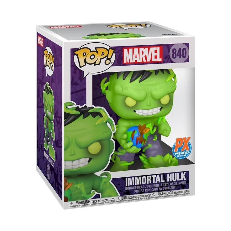 Pop! Marvel: Super Sized 6" Immortal Hulk PX Previews Limited Edition Exclusive Gallery Image 4