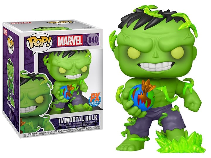 Pop! Marvel: Super Sized 6" Immortal Hulk PX Previews Limited Edition Exclusive Gallery Image 1