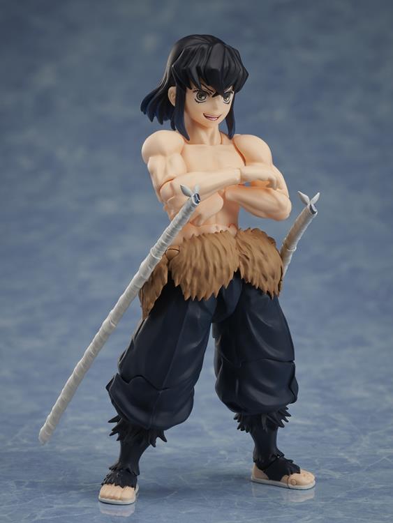 Demon Slayer: Kimetsu no Yaiba BUZZmod. Inosuke Hashibira 1/12 Scale Action Figure Gallery Image 4