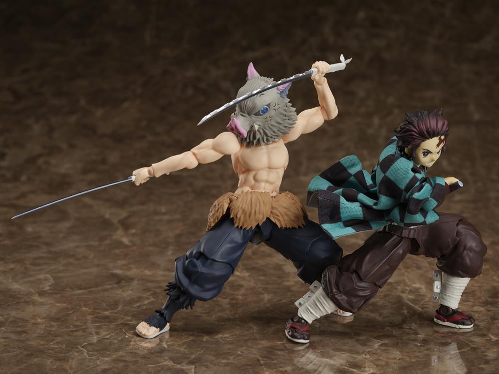 Demon Slayer: Kimetsu no Yaiba BUZZmod. Inosuke Hashibira 1/12 Scale Action Figure Gallery Image 9