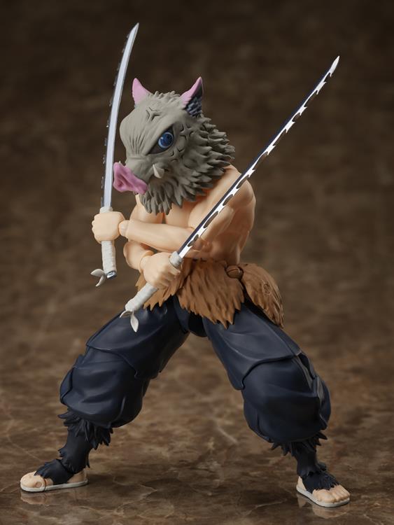 Demon Slayer: Kimetsu no Yaiba BUZZmod. Inosuke Hashibira 1/12 Scale Action Figure Gallery Image 7