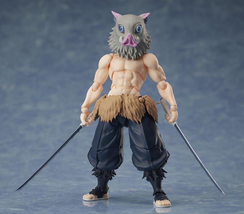 Demon Slayer: Kimetsu no Yaiba BUZZmod. Inosuke Hashibira 1/12 Scale Action Figure Gallery Image 3