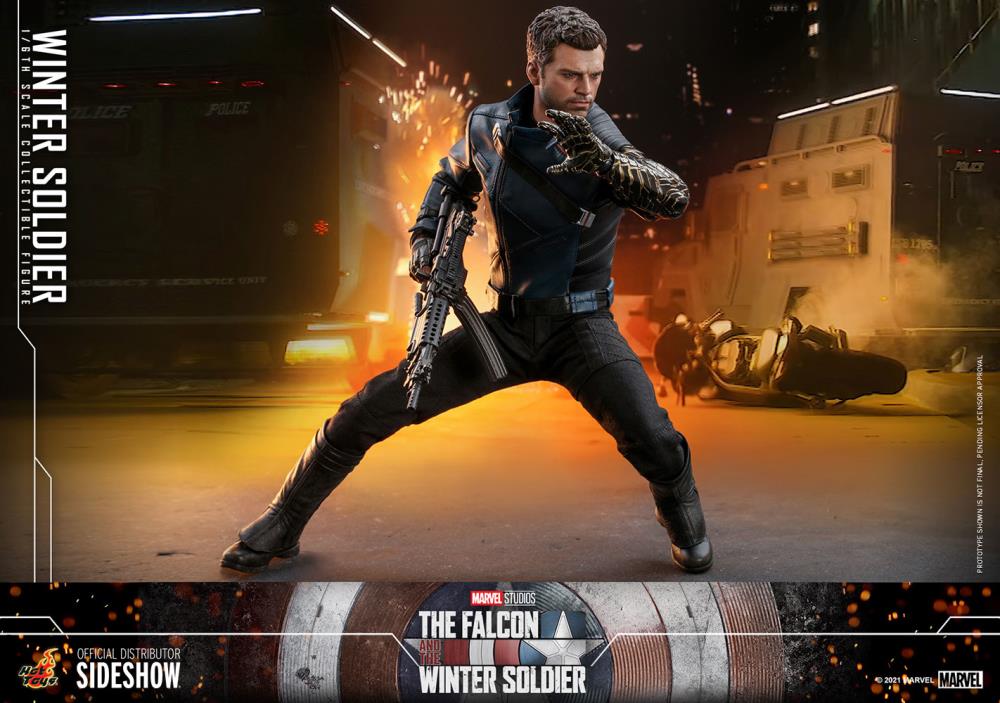 The Falcon and The Winter Soldier TMS039 The Winter Soldier 1/6 Scale Collectible Figure Gallery Image 4