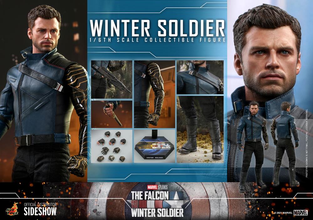 The Falcon and The Winter Soldier TMS039 The Winter Soldier 1/6 Scale Collectible Figure Gallery Image 22