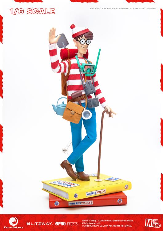 Where's Waldo? MEGAHERO Waldo 1/6 Scale Figure (With Bonus) Gallery Image 7