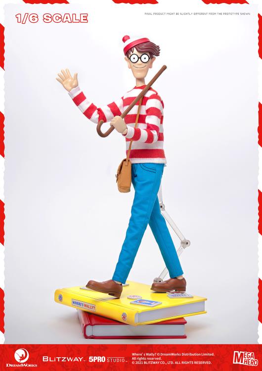 Where's Waldo? MEGAHERO Waldo 1/6 Scale Figure (With Bonus) Gallery Image 4
