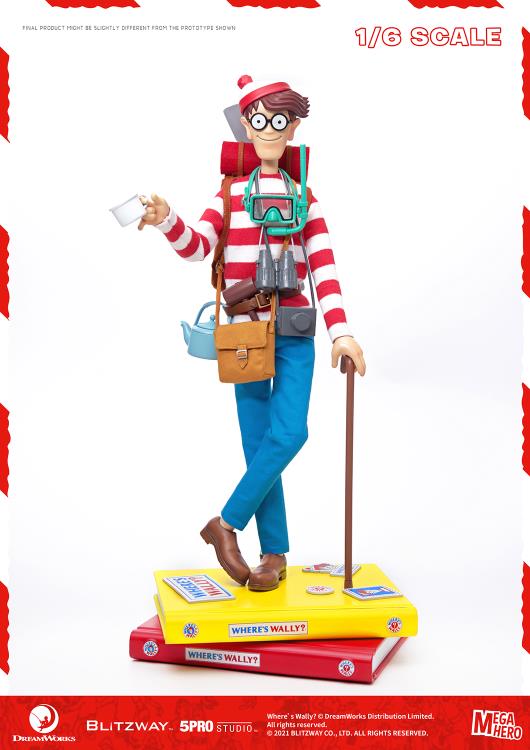 Where's Waldo? MEGAHERO Waldo 1/6 Scale Figure (With Bonus) Gallery Image 10