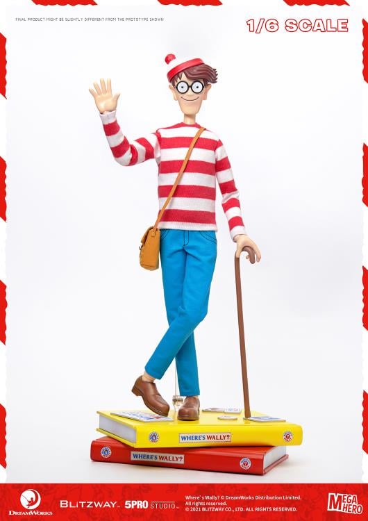 Where's Waldo? MEGAHERO Waldo 1/6 Scale Figure (With Bonus) Gallery Image 5