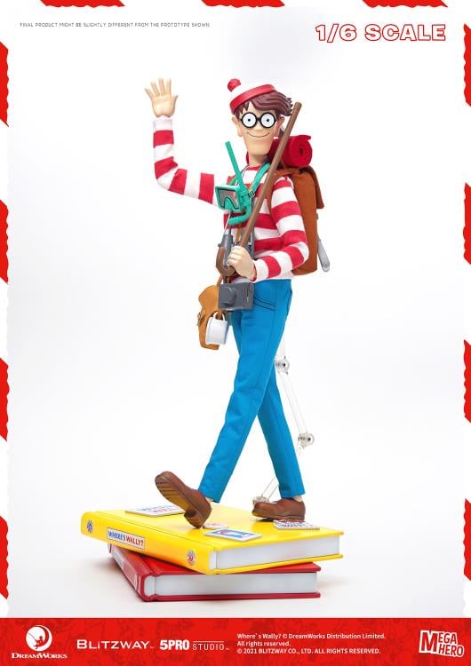 Where's Waldo? MEGAHERO Waldo 1/6 Scale Figure (With Bonus) Gallery Image 8