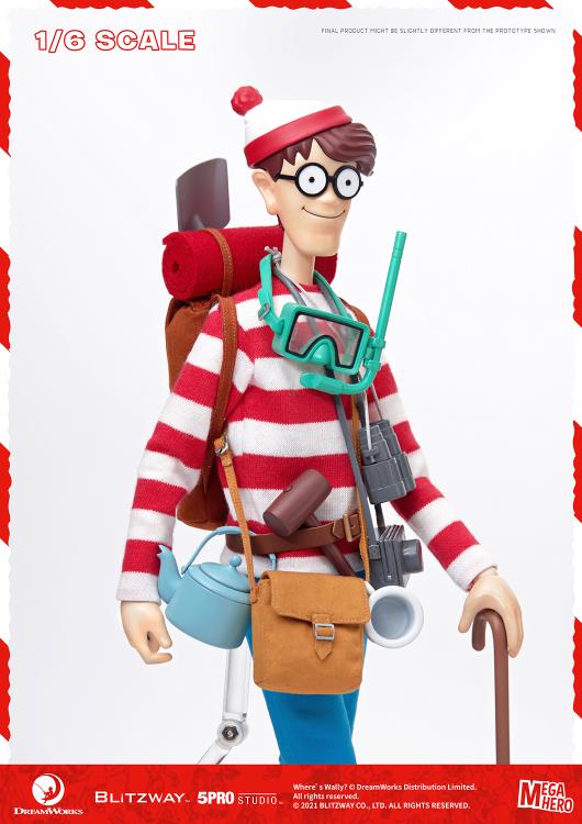 Where's Waldo? MEGAHERO Waldo 1/6 Scale Figure (With Bonus) Gallery Image 12