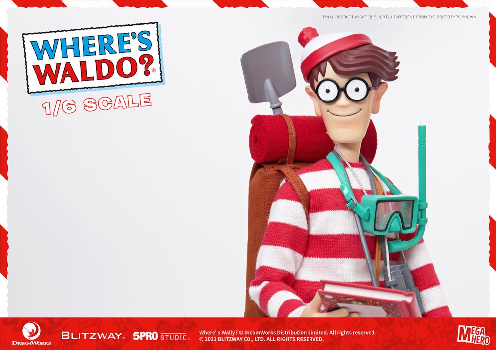Where's Waldo? MEGAHERO Waldo 1/6 Scale Figure (With Bonus) Gallery Image 18