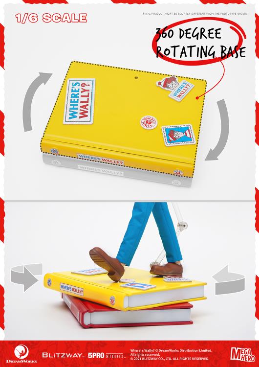 Where's Waldo? MEGAHERO Waldo 1/6 Scale Figure (With Bonus) Gallery Image 11