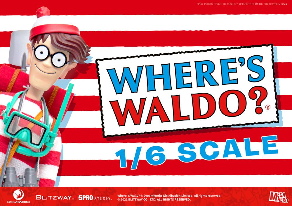 Where's Waldo? MEGAHERO Waldo 1/6 Scale Figure (With Bonus) Gallery Image 22