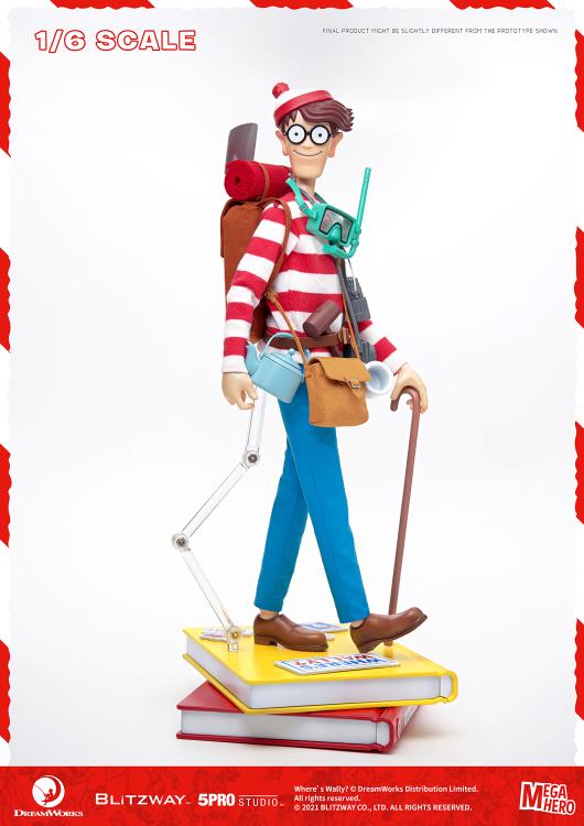 Where's Waldo? MEGAHERO Waldo 1/6 Scale Figure (With Bonus) Gallery Image 9