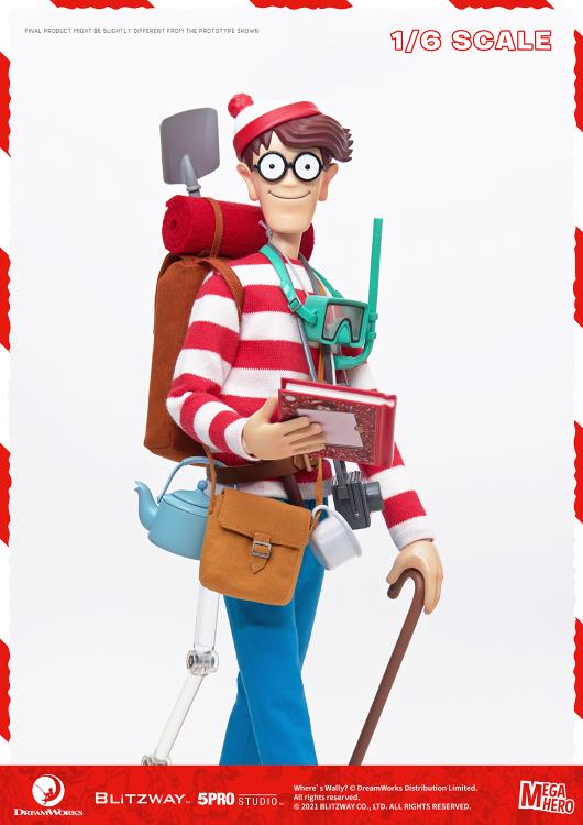Where's Waldo? MEGAHERO Waldo 1/6 Scale Figure (With Bonus) Gallery Image 13