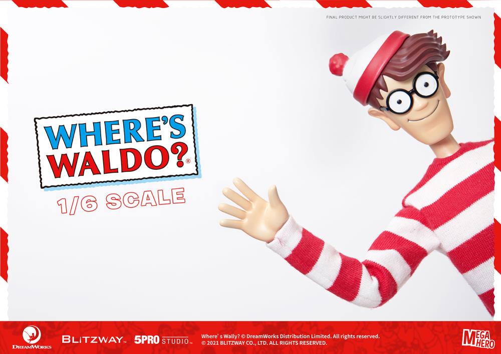 Where's Waldo? MEGAHERO Waldo 1/6 Scale Figure (With Bonus) Gallery Image 19