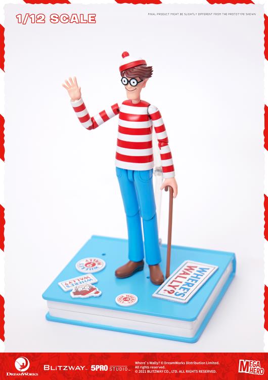 Where's Waldo? MEGAHERO Waldo 1/12 Scale Figure
