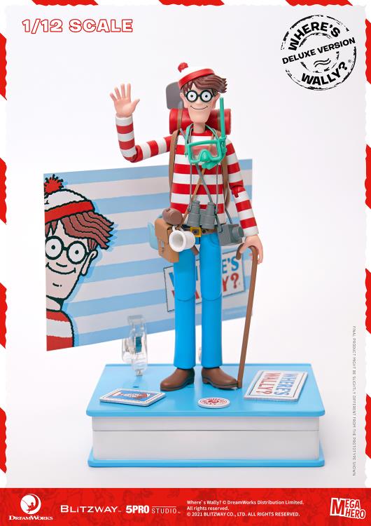 Where's Waldo? MEGAHERO Waldo 1/12 Scale Deluxe Figure Gallery Image 5