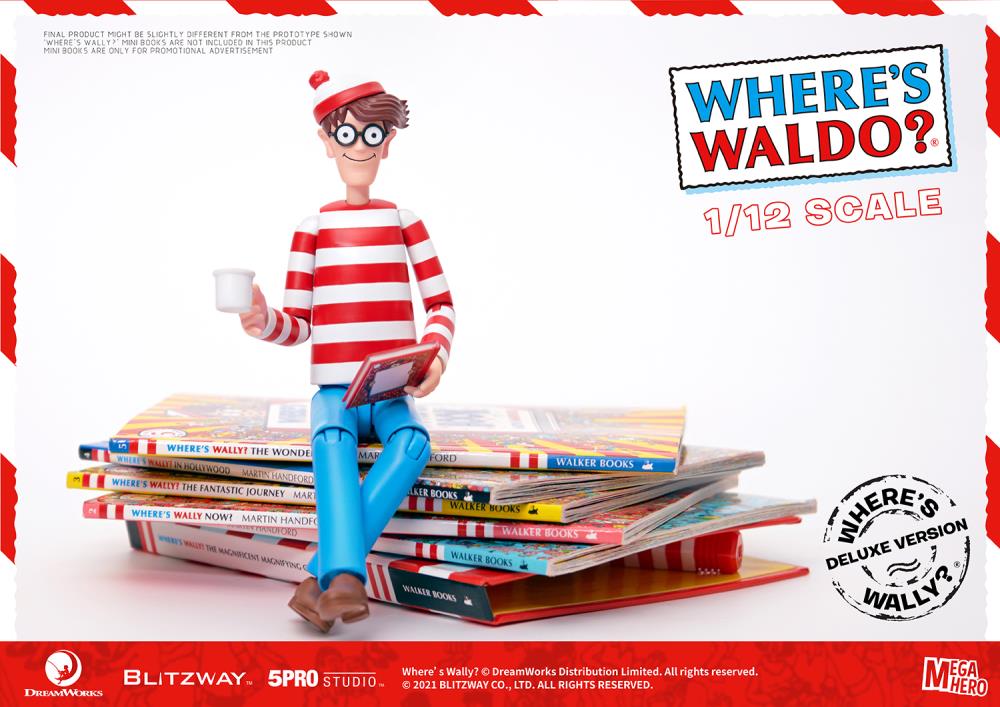 Where's Waldo? MEGAHERO Waldo 1/12 Scale Deluxe Figure Gallery Image 19