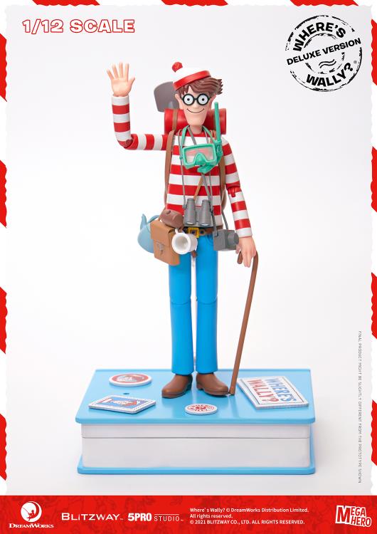 Where's Waldo? MEGAHERO Waldo 1/12 Scale Deluxe Figure Gallery Image 13
