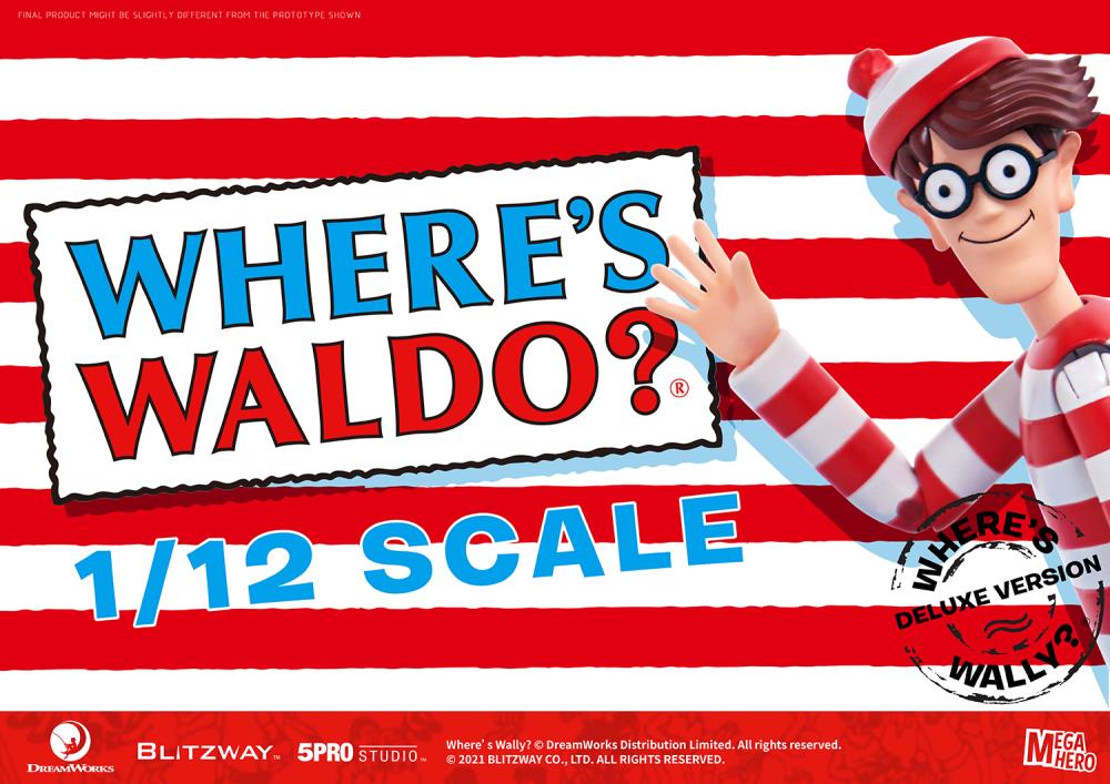 Where's Waldo? MEGAHERO Waldo 1/12 Scale Deluxe Figure Gallery Image 24