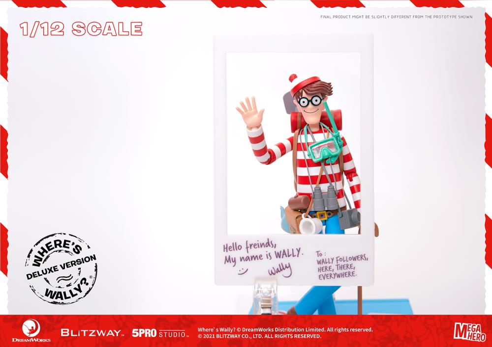 Where's Waldo? MEGAHERO Waldo 1/12 Scale Deluxe Figure Gallery Image 18