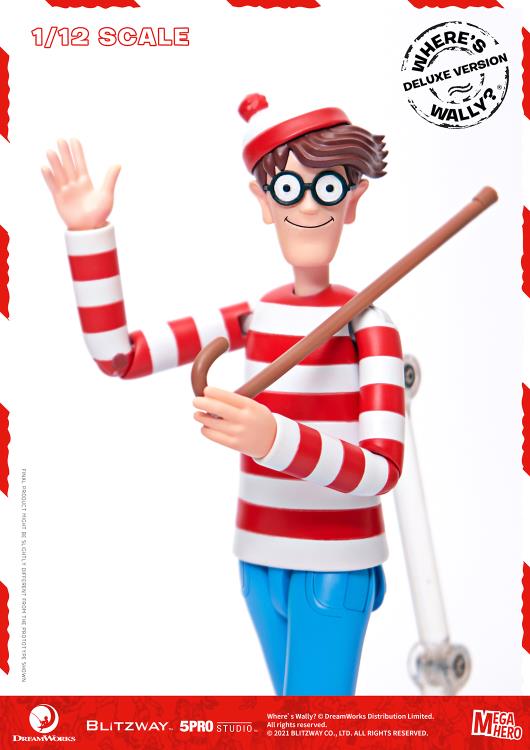 Where's Waldo? MEGAHERO Waldo 1/12 Scale Deluxe Figure Gallery Image 15