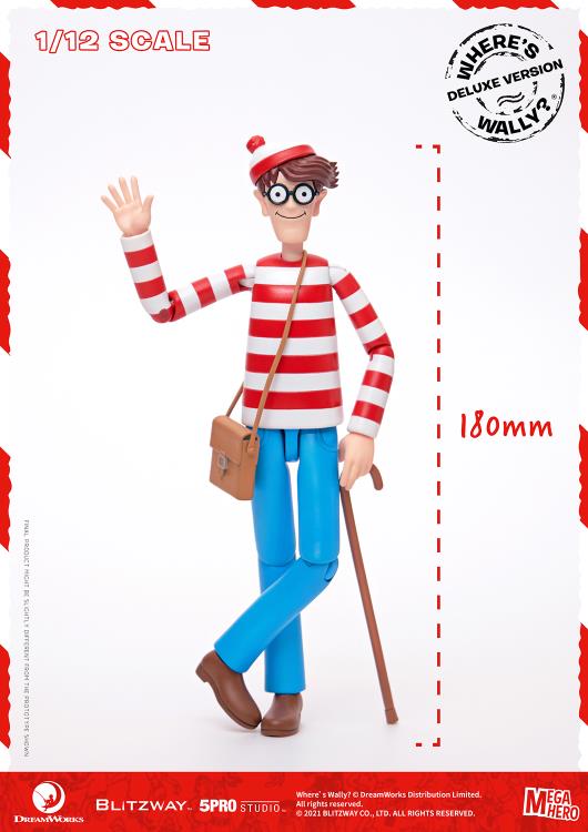 Where's Waldo? MEGAHERO Waldo 1/12 Scale Deluxe Figure Gallery Image 14