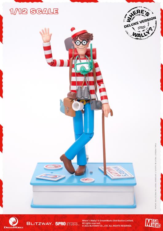 Where's Waldo? MEGAHERO Waldo 1/12 Scale Deluxe Figure Gallery Image 8