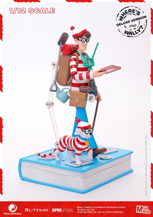 Where's Waldo? MEGAHERO Waldo 1/12 Scale Deluxe Figure Gallery Image 10