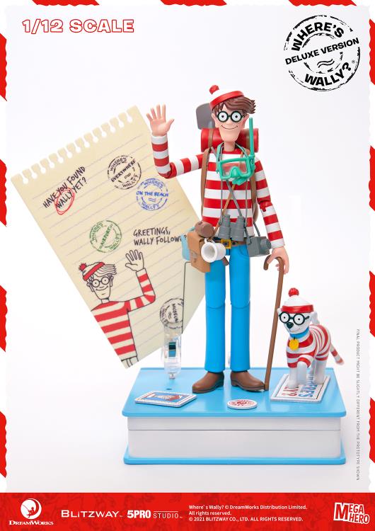 Where's Waldo? MEGAHERO Waldo 1/12 Scale Deluxe Figure Gallery Image 3
